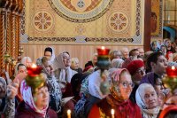 49-Управляющий Усть-Каменогорской и Семипалатинской епархией принял участие в праздновании дня памяти преподобного Севастиана Карагандинского в "Шахтёрской столице" Республики