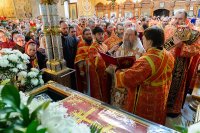53-Управляющий Усть-Каменогорской и Семипалатинской епархией принял участие в праздновании дня памяти преподобного Севастиана Карагандинского в "Шахтёрской столице" Республики