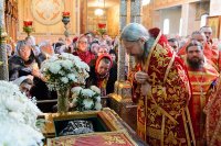 55-Управляющий Усть-Каменогорской и Семипалатинской епархией принял участие в праздновании дня памяти преподобного Севастиана Карагандинского в "Шахтёрской столице" Республики