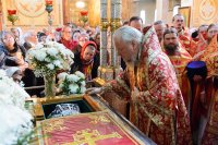 56-Управляющий Усть-Каменогорской и Семипалатинской епархией принял участие в праздновании дня памяти преподобного Севастиана Карагандинского в "Шахтёрской столице" Республики