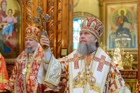57-Управляющий Усть-Каменогорской и Семипалатинской епархией принял участие в праздновании дня памяти преподобного Севастиана Карагандинского в "Шахтёрской столице" Республики