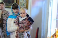 20-Епископ Амфилохий сослужил митрополиту Александру за Литургией в Михайло-Архангельском соборе Уральска