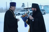 3-Архипастырский визит в город Риддер.  Божественная Литургия в Свято-Никольском храме в день престольного праздника