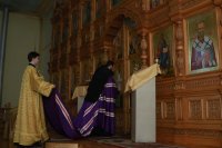 8-Архипастырский визит в город Риддер.  Божественная Литургия в Свято-Никольском храме в день престольного праздника