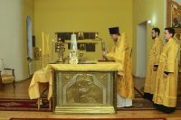 12-Архипастырский визит в город Риддер.  Божественная Литургия в Свято-Никольском храме в день престольного праздника