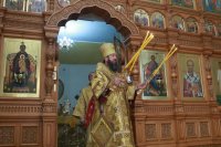 17-Архипастырский визит в город Риддер.  Божественная Литургия в Свято-Никольском храме в день престольного праздника