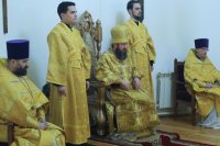 22-Архипастырский визит в город Риддер.  Божественная Литургия в Свято-Никольском храме в день престольного праздника