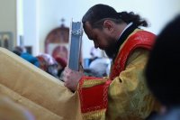 23-Архипастырский визит в город Риддер.  Божественная Литургия в Свято-Никольском храме в день престольного праздника