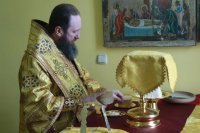 28-Архипастырский визит в город Риддер.  Божественная Литургия в Свято-Никольском храме в день престольного праздника