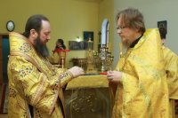 36-Архипастырский визит в город Риддер.  Божественная Литургия в Свято-Никольском храме в день престольного праздника