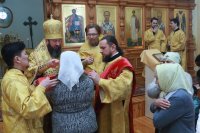37-Архипастырский визит в город Риддер.  Божественная Литургия в Свято-Никольском храме в день престольного праздника