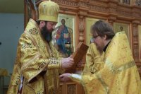 46-Архипастырский визит в город Риддер.  Божественная Литургия в Свято-Никольском храме в день престольного праздника