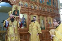 47-Архипастырский визит в город Риддер.  Божественная Литургия в Свято-Никольском храме в день престольного праздника