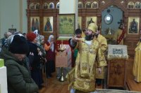 48-Архипастырский визит в город Риддер.  Божественная Литургия в Свято-Никольском храме в день престольного праздника