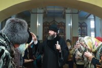 51-Архипастырский визит в город Риддер.  Божественная Литургия в Свято-Никольском храме в день престольного праздника