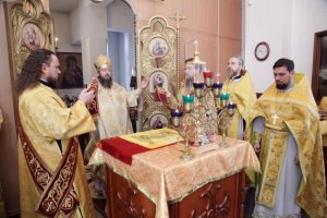 Служение епископа Амфилохия в Неделю 33-ю по Пятидесятнице