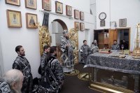 15-В Андреевском кафедральном соборе совершена первая в наступившем Великом посту Литургия Преждеосвященных Даров
