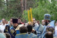 28-«Яко необоримую стену и источник чудес..». Божественная Литургия архиерейским чином на Святом Ключе