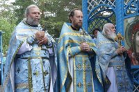 46-«Яко необоримую стену и источник чудес..». Божественная Литургия архиерейским чином на Святом Ключе