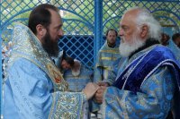 66-«Яко необоримую стену и источник чудес..». Божественная Литургия архиерейским чином на Святом Ключе