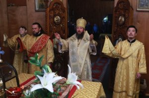 Служение епископа Амфилохия в Неделю 21-ю по Пятидесятнице