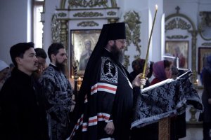 Завершено чтение Великого покаянного канона преподобного Андрея Критского в Андреевском кафедральном соборе