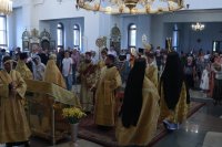 1-Служение епископа Амфилохия в Неделю 8-ю по Пятидесятнице