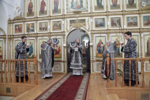 Литургия Преждеосвященных Даров в пятницу первой седмицы Великого поста