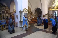 4-Соборное пение Акафиста Божией Матери в главном храме Восточного Казахстана