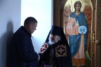 1-Божественная Литургия Преждеосвященных Даров в Свято-Троицком крепостном соборе города Усть-Каменогорска