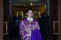 4-Божественная Литургия Преждеосвященных Даров в Свято-Троицком крепостном соборе города Усть-Каменогорска