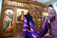 9-Божественная Литургия Преждеосвященных Даров в Свято-Троицком крепостном соборе города Усть-Каменогорска