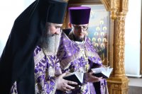10-Божественная Литургия Преждеосвященных Даров в Свято-Троицком крепостном соборе города Усть-Каменогорска
