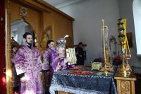 11-Божественная Литургия Преждеосвященных Даров в Свято-Троицком крепостном соборе города Усть-Каменогорска
