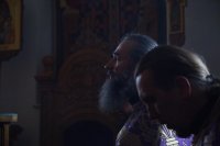 19-Божественная Литургия Преждеосвященных Даров в Свято-Троицком крепостном соборе города Усть-Каменогорска