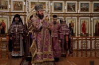 1-Служение епископа Амфилохия в субботу первой седмицы Великого поста