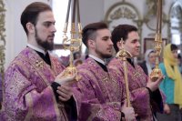 9-Служение епископа Амфилохия в субботу первой седмицы Великого поста