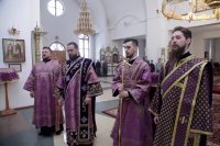 16-Служение епископа Амфилохия в субботу первой седмицы Великого поста