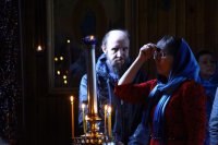 1-Служение епископа Амфилохия в день Похвалы Пресвятой Богородицы