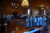 16-Служение епископа Амфилохия в день Похвалы Пресвятой Богородицы