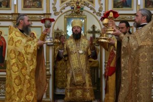 В Неделю 4-ю по Пятидесятнице епископ Амфилохий совершил Божественную Литургию в главном храме Рудного Алтая