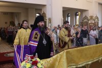 4-В Неделю 4-ю по Пятидесятнице епископ Амфилохий совершил Божественную Литургию в главном храме Рудного Алтая