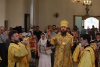 8-В Неделю 4-ю по Пятидесятнице епископ Амфилохий совершил Божественную Литургию в главном храме Рудного Алтая