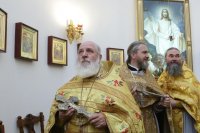 18-В Неделю 4-ю по Пятидесятнице епископ Амфилохий совершил Божественную Литургию в главном храме Рудного Алтая