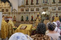 36-В Неделю 4-ю по Пятидесятнице епископ Амфилохий совершил Божественную Литургию в главном храме Рудного Алтая