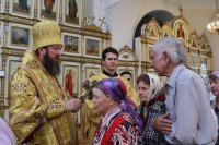39-В Неделю 4-ю по Пятидесятнице епископ Амфилохий совершил Божественную Литургию в главном храме Рудного Алтая