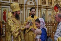 41-В Неделю 4-ю по Пятидесятнице епископ Амфилохий совершил Божественную Литургию в главном храме Рудного Алтая