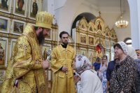 43-В Неделю 4-ю по Пятидесятнице епископ Амфилохий совершил Божественную Литургию в главном храме Рудного Алтая