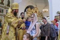 44-В Неделю 4-ю по Пятидесятнице епископ Амфилохий совершил Божественную Литургию в главном храме Рудного Алтая