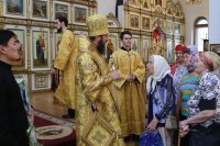 45-В Неделю 4-ю по Пятидесятнице епископ Амфилохий совершил Божественную Литургию в главном храме Рудного Алтая